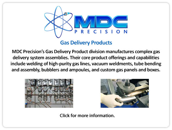MDC Gas Delivery Products